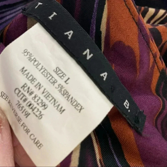 Tiana B. L multicolor A-line jersey knit dress‎ - Picture 5 of 5